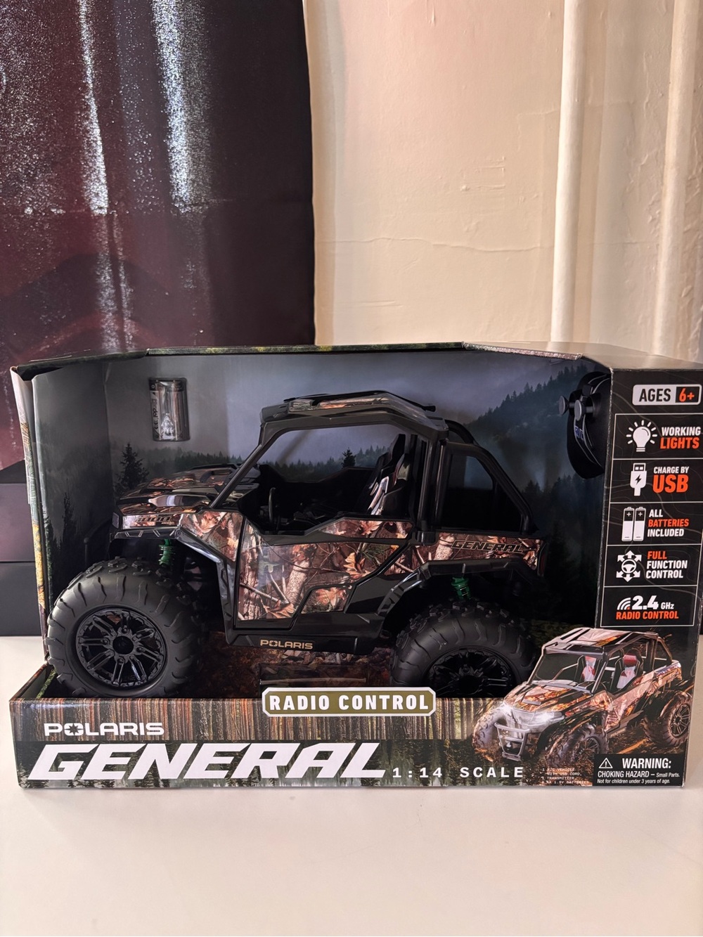 Polaris General 1:14 Scale Remote Control Off-Road Truck - Camo